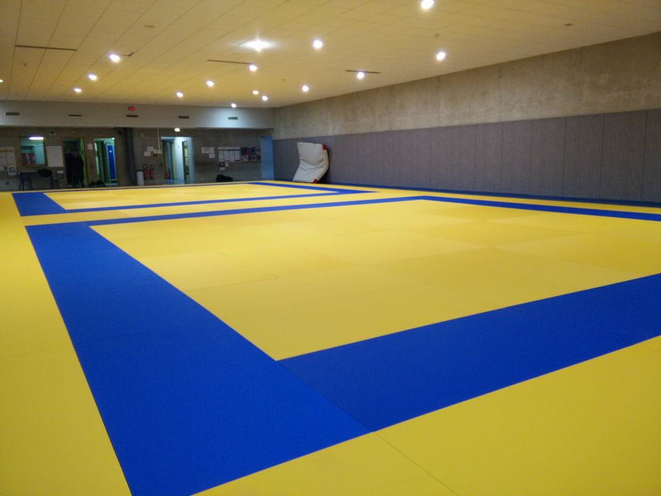 Les nouveaux tatamis aux Arènes Les nouveaux tatamis