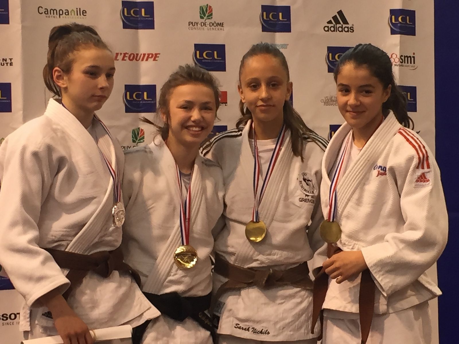 Charlène Quilghini, championne de France cadet Charlène Quilghini, championne de France cadet