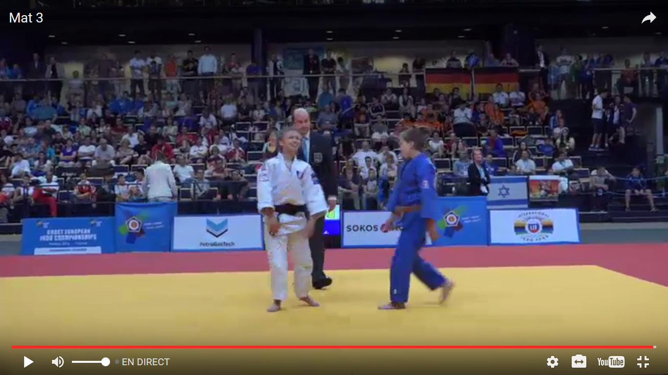 Charlène Championne d'Europe Cadette Charlène Championne d'Europe Cadette