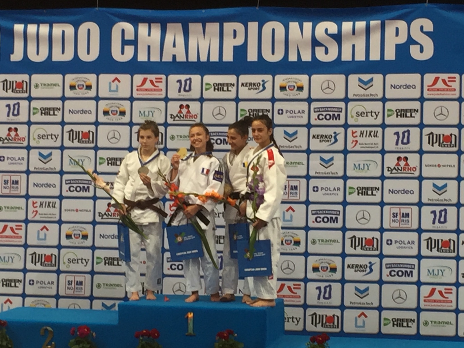 Charlène Championne d'Europe Cadette Charlène Championne d'Europe Cadette