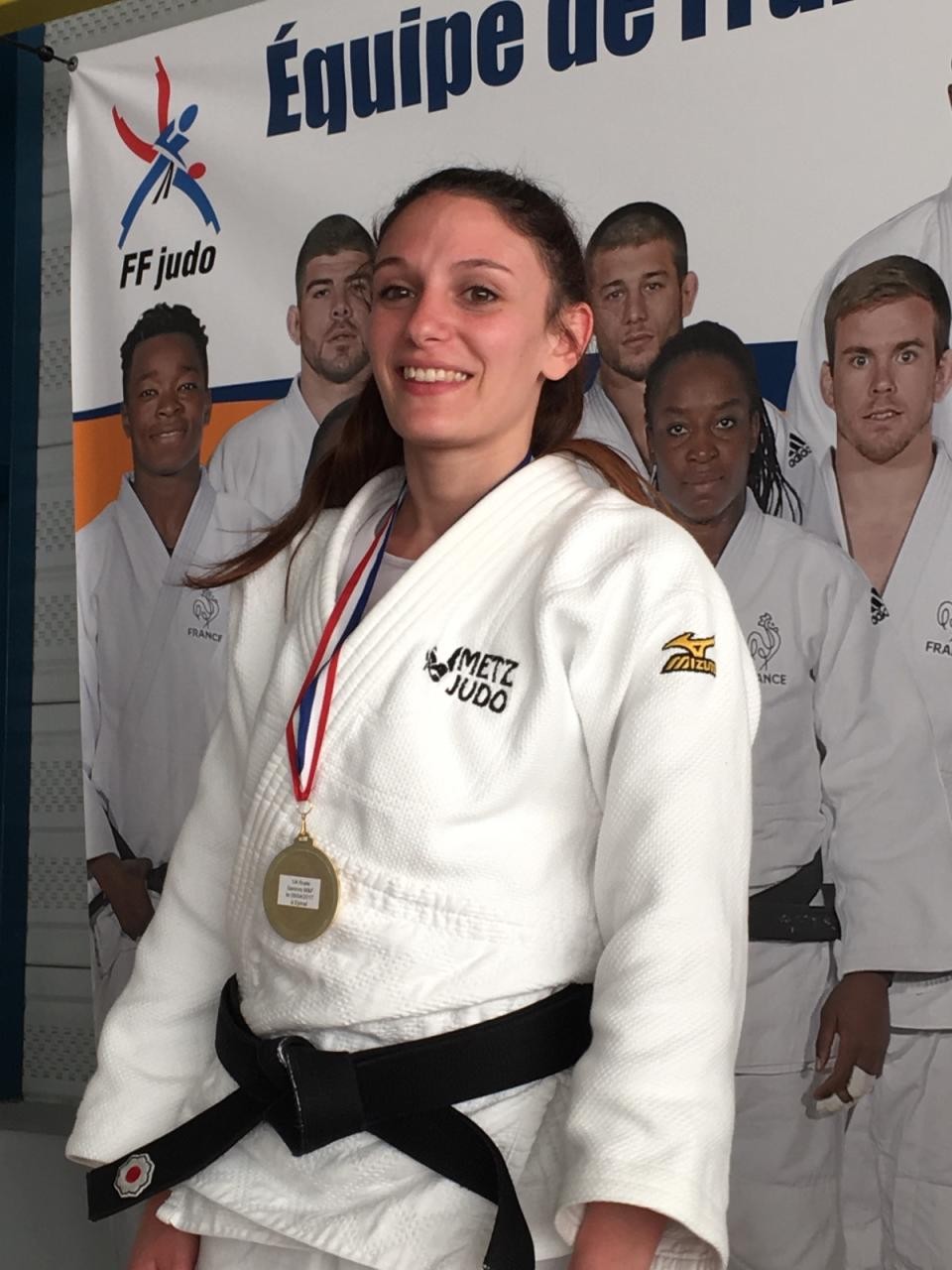 Marina Mekhilef, vainqueur du 1/4 de finale du Championnat de France Marina Mekhilef, vainqueur du 1/4 de finale du Championnat de France