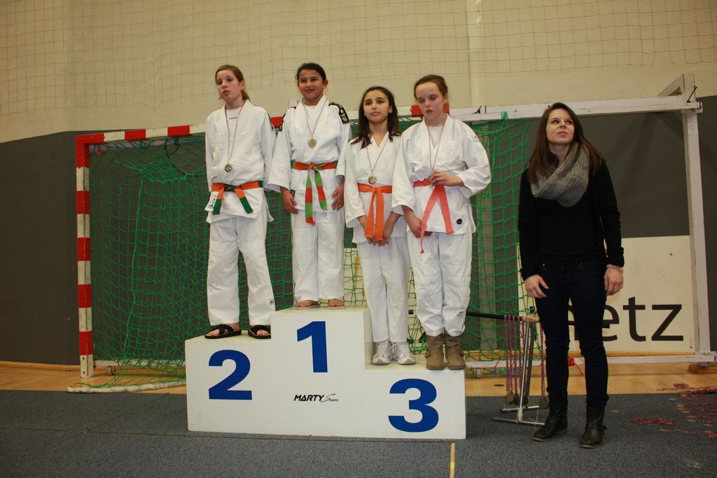 Ines Benbouzid, médaille d'or au Grand Prix Benjamins de Metz