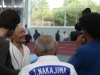 Puis leçon de judo à la télé